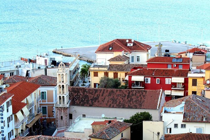 27 Day Grand Circle Tour of Mainland & Corfu, Mykonos, Santorini - Mykonos to Santorini: Little Venice, Delos ruins, then Oia sunset and Palea Kameni hot springs