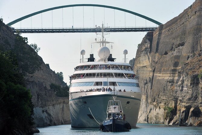 3-Day Peloponnese and Delphi Private Tour from Athens - Day 1 starts at Corinth Canal: engineering first, then mythology