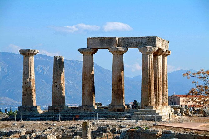 4 Days Private Tour: Corinth - Mycenae - Nafplio - Olympia- Delphi & Meteora - Meteora Monasteries on the Holy Rocks, Then Thermopylae’s Leonidas Moment