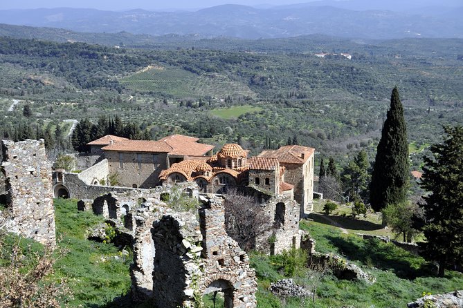 5-Day Best of Peloponnese Private Tour: Nafplio/Olympia/Mycenae/Epidaurus/more - Day 3 on the Mani: wild stone towns, Diros Caves by boat, and Byzantine Mystras