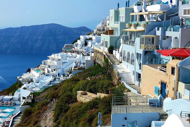 5-Day Tour in Mykonos & Santorini Sun & Sea - Santorini Day 2: Hot Springs, Red Beach, White Beach, and Sunset from the Water
