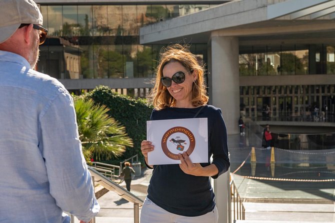 Acropolis and Acropolis Museum Private Tour with Licensed Expert - Where you meet: getting oriented before the climb