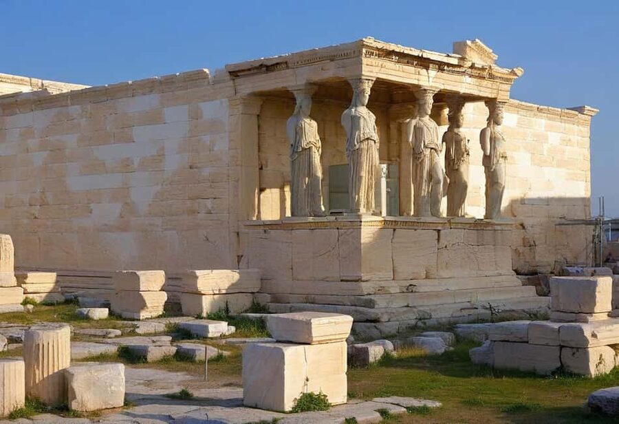 Acropolis and Parthenon: Guided Tour in Italian with Skip-the-Line Ticket - Erechtheum and the Caryatids: the stop where the story slows down