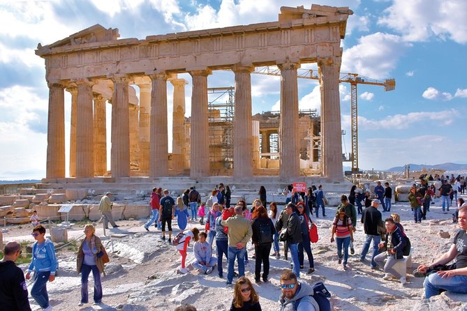 Acropolis & Athens Highlights with Food Tasting - Photo stops in Propylaea, Athena Nike, and the Caryatids