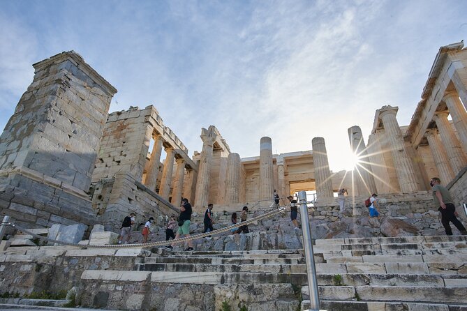 Acropolis Guided Tour with Skip-the-Line Access - Propylaea and the Temple of Athena Nike: the “Wingless Victory” clue