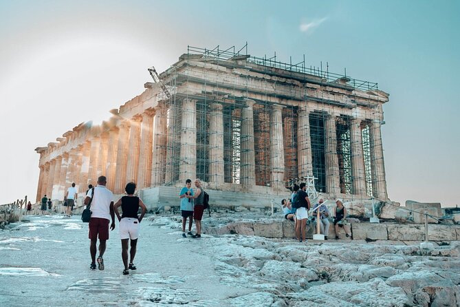 Acropolis Mythology & Food Tour - Temple of Olympian Zeus Outside Views: Zeus the Colossus Without the Ticket