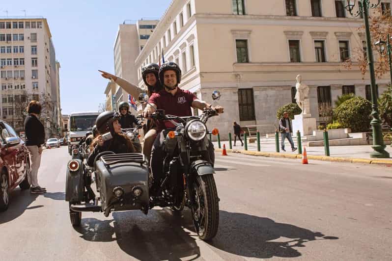 Acropolis of Athens: 60′ Tour in a Vintage Motorcycle - What to bring and how to get better photos