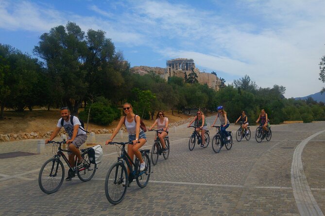 Acropolis & Parthenon Small Group Tour - The bike route: major landmarks, quick photo moments, real city feel
