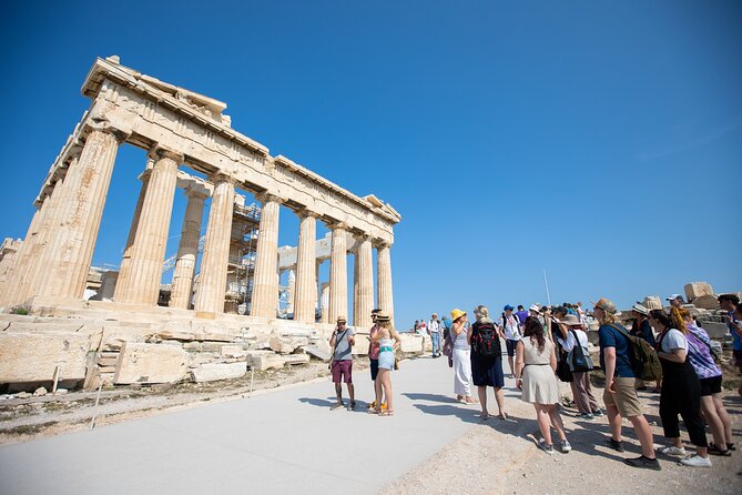 Acropolis & Parthenon Walking Tour with Optional Acropolis Museum - Stop 1: Theatre of Dionysus and the Sacred Slope Setup