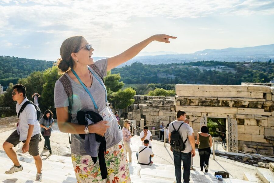 Acropolis: Premium Acropolis and Parthenon Guided Tour - Panoramic views over Athens: ancient ruins meet modern streets