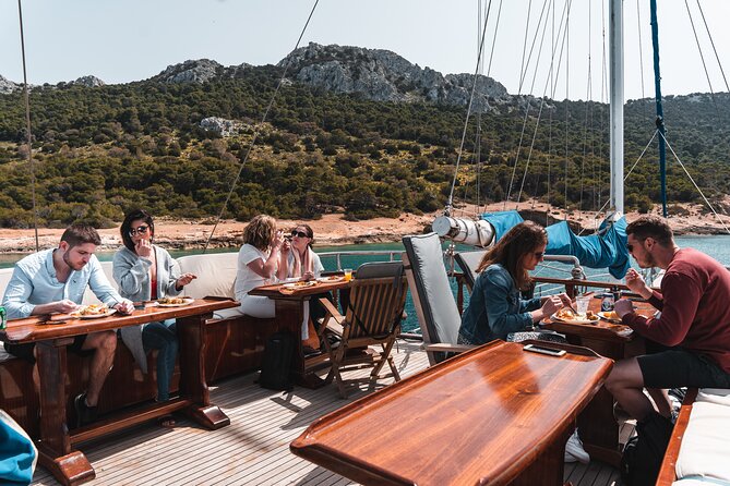 All Day Cruise -3 Islands to Agistri,Moni, Aegina with lunch and drinks included - Lunch cruise and island stories: short sailing, useful context