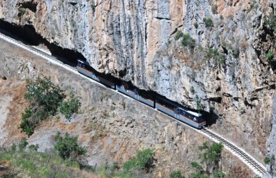 Amazing Tour to Ancient Corinth, Cave of Lakes, Cog Railway - Vouraikos Gorge by COG Railway: The Scenic Break From Ruins