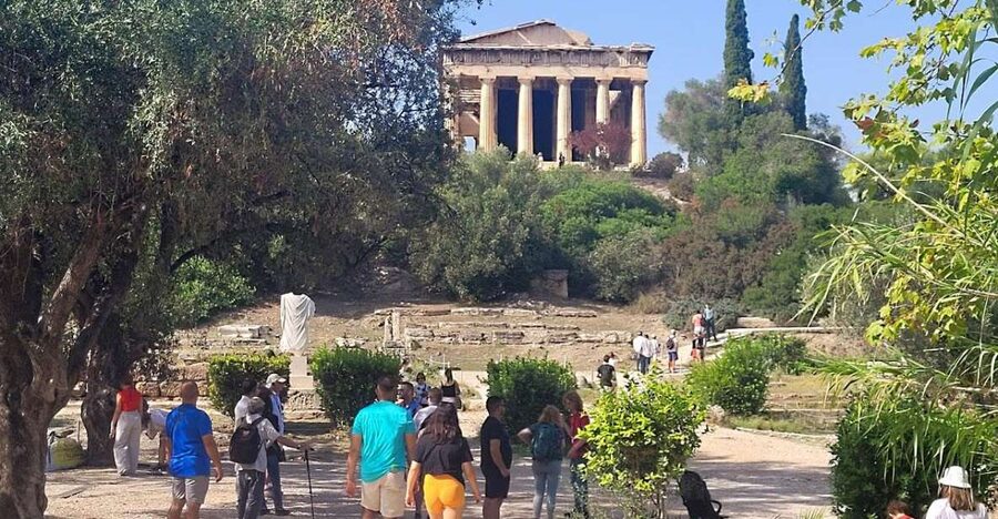Ancient Agora: E-Ticket w/Treasure Hunt Tour on your phone - Online Rewards and the Sustainability Angle: A Smart Incentive, With One Caveat