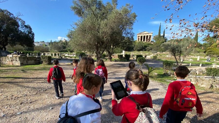Ancient Agora: E-Ticket w/Treasure Hunt Tour on your phone - Getting In at the Ancient Agora: Meeting Point and Entry Flow
