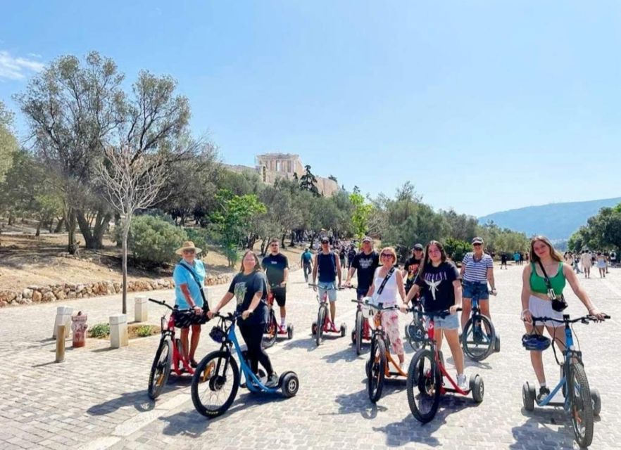 Ancient Athens Ayo's E-Bike Trike Tour - Acropolis Museum stop: quick orientation from the outside