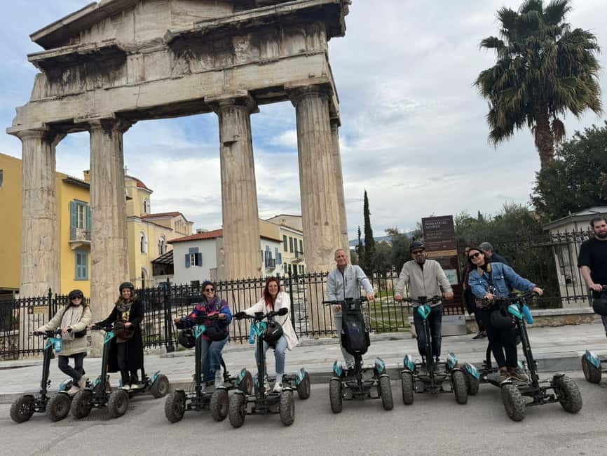 Ancient Athens Electric ATV Scooter Tour - Hill of Areopagus (Mars Hill): Court Views and Big-Breath Scenery
