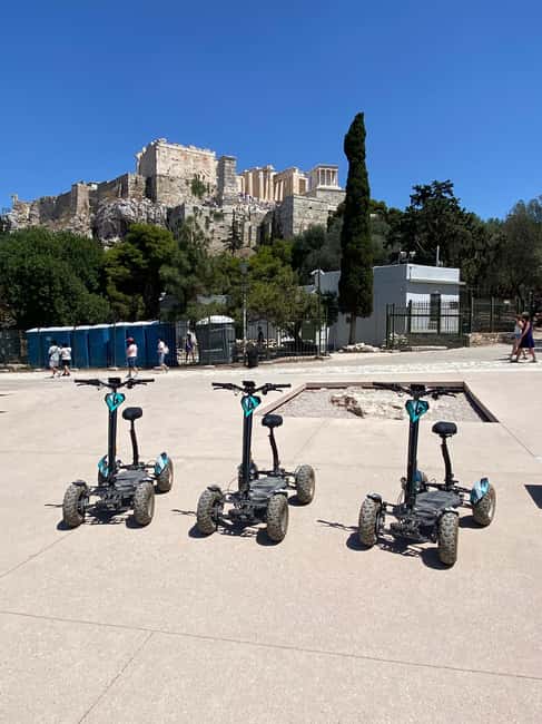 Ancient Athens Electric ATV Scooter Tour - Monastiraki Square, the Market Pass, and Roman Athens Layers