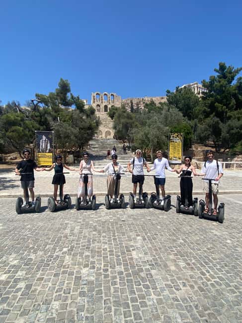 Ancient Athens Segway Tour - Cruising the Dionysiou Areopagitou promenade and Acropolis views