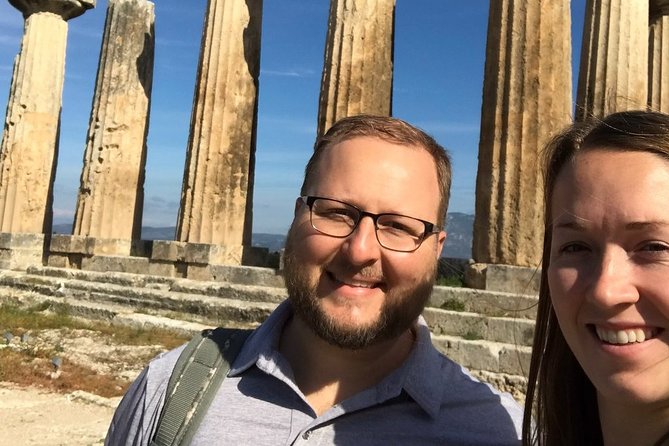 Ancient Corinth - Extra viewpoint moments: when your driver adds value