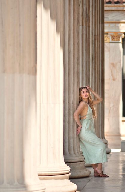 Ancient Greece Photoshoot - How the 30-minute session really feels in practice