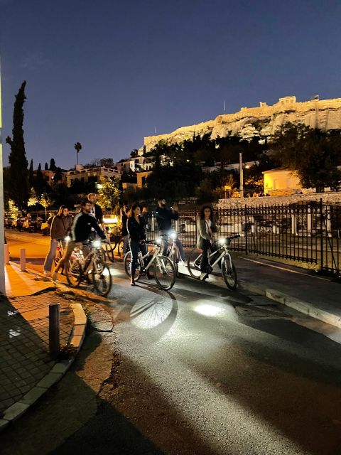 Athens: 2-Hour Highlights Tour by E-Bike After Sunset - Hill of the Nymphs: The Acropolis View You Came For