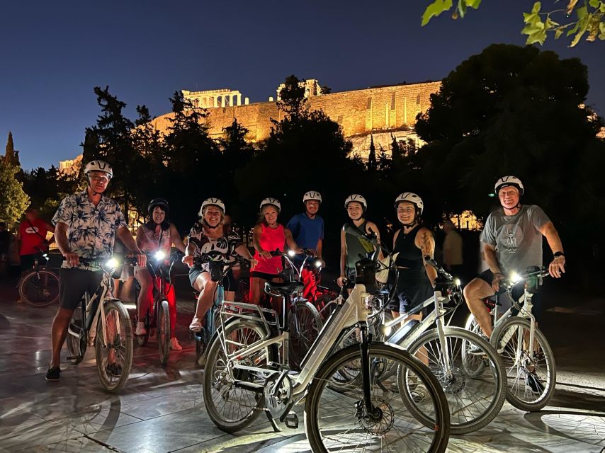 Athens: 2-Hour Highlights Tour by E-Bike After Sunset - Zappio District and the Stadium Pause: Where the Modern Story Starts