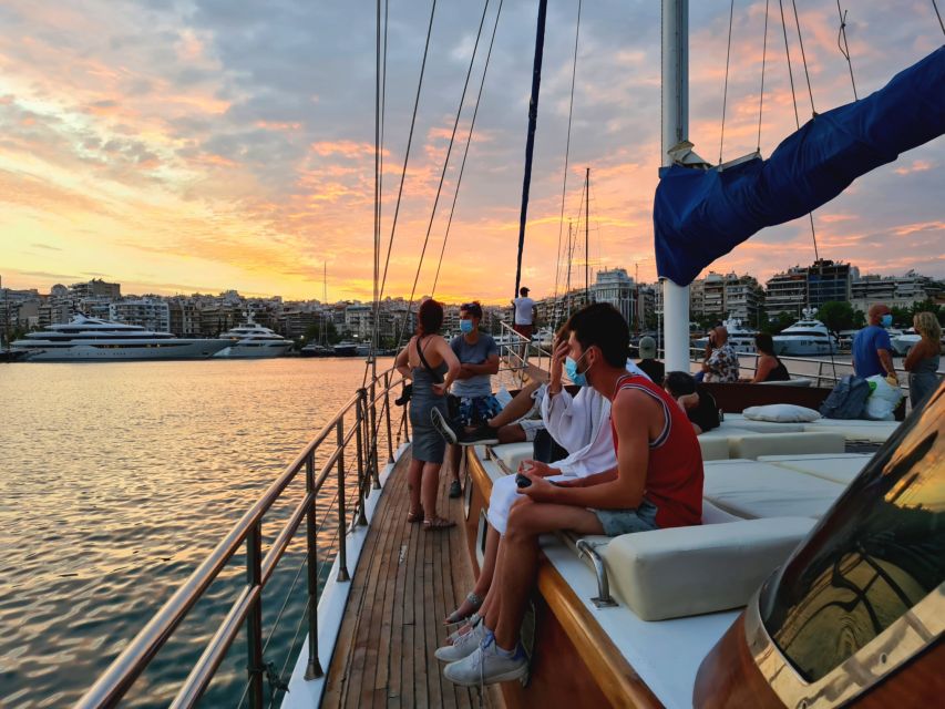 Athens: 3-Hour Sunset Cruise with Swim Stop, Snacks & Drinks - Hotel pickup and drop-off: convenience that can be worth real money