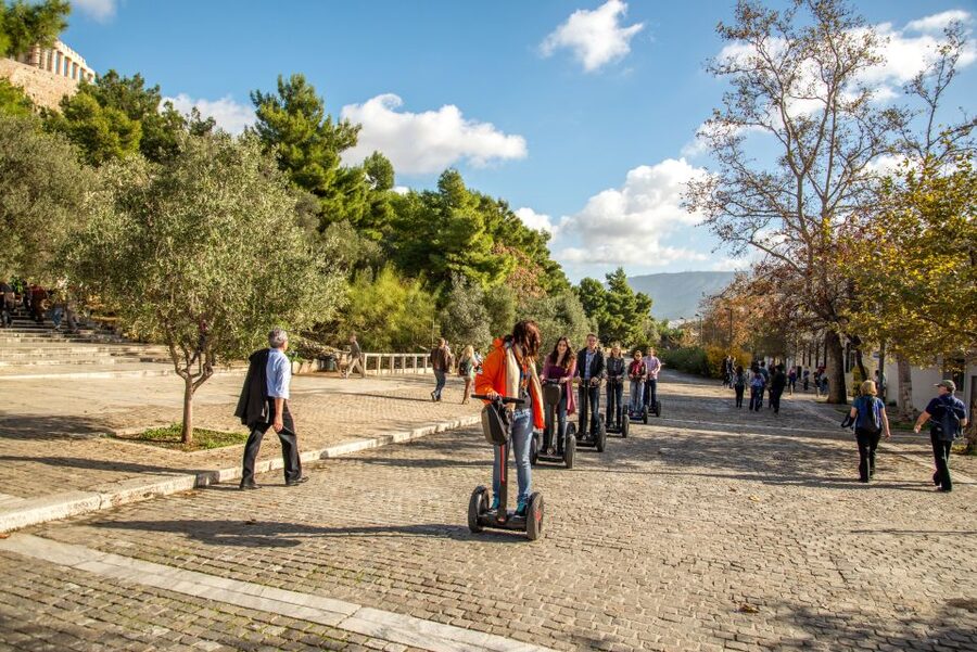 Athens Acropolis 2-Hour Segway Tour - Monastiraki and the breaks that keep the tour enjoyable