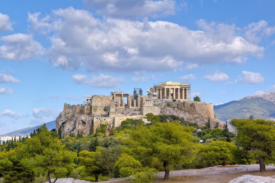 Athens: Acropolis and Mythology Highlights Small Group Tour - The Acropolis Walk and the Parthenon: where myths become architecture