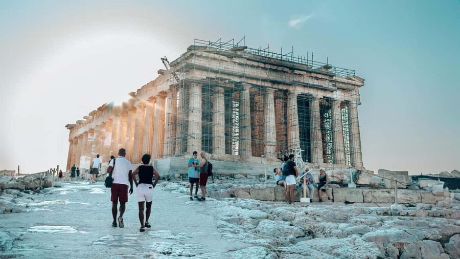 Athens: Acropolis Beat the Heat Guided Tour - Where you’ll start near the Arch of Hadrian