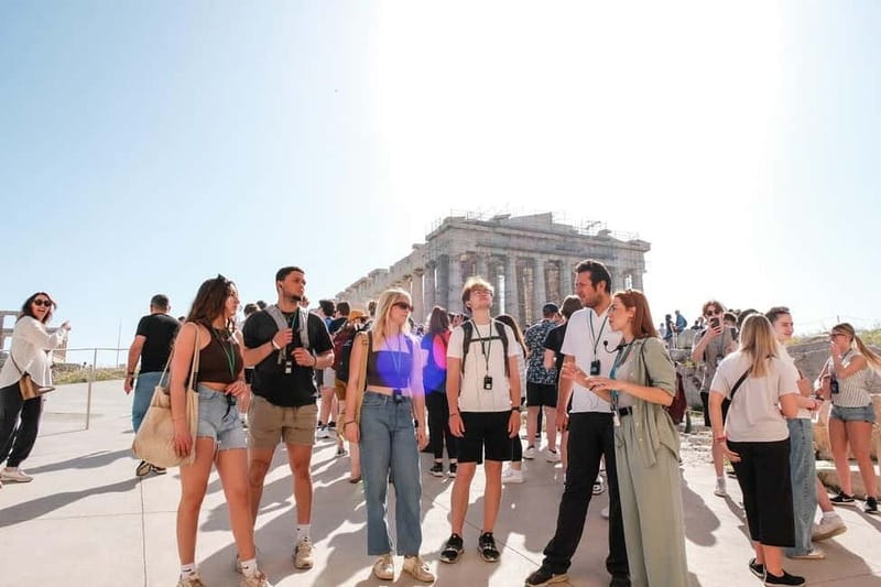 Athens: Acropolis Early Access & Museum Guided Tour - Meeting Point at Mitsaion 2: How to Start Smoothly