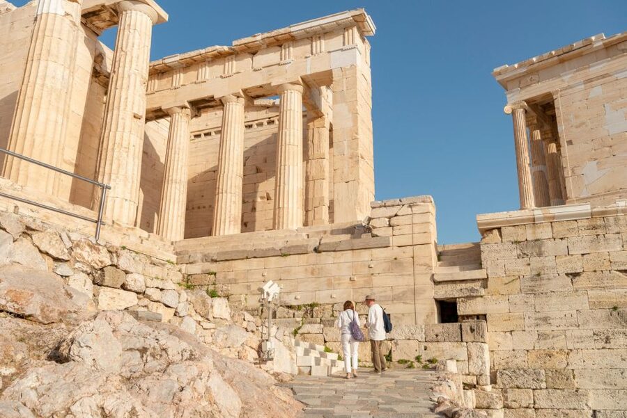Athens: Acropolis FULLY PRIVATE Tour with Licensed Guide - Propylaea and Temple of Athena Nike: The Entryway Details You’ll Actually Notice