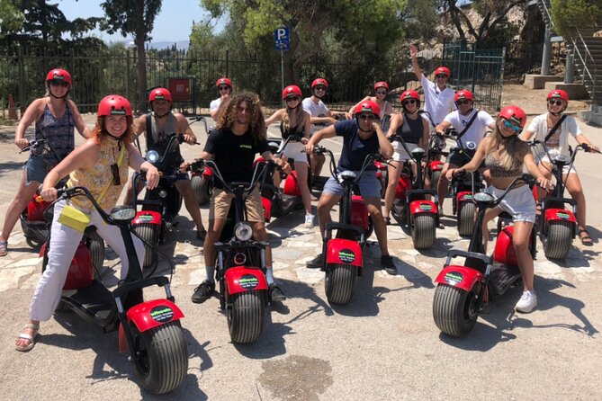 Athens Acropolis Official E-Scooter Guided Tour Fat E-Bike - Arch of Hadrian and Olympian Zeus: big names in manageable time