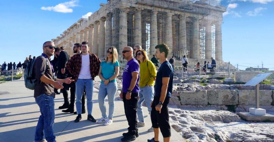 Athens: Acropolis & Parthenon Tour+ E-Bike Tour Option - The E-bike Ride Through Central Athens: Easier hills, better angles
