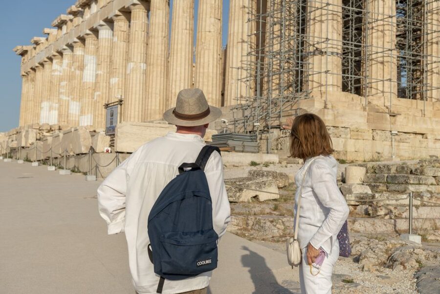 Athens: Acropolis & Plaka Neighborhood Private Walking Tour - Optional food stops in Plaka: Greek coffee, souvlaki, savory pies, sweets