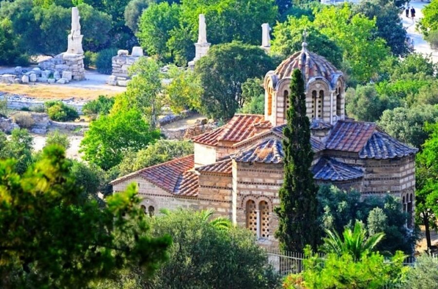Athens: Agora and Hephaistos Temple Entrance Ticket - Church of the Holy Apostles: a storytelling stop tied to St. Paul