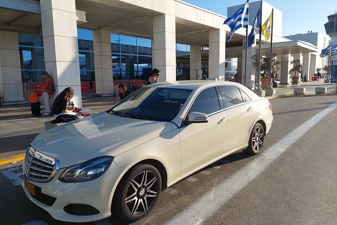 Athens Airport to Athens Hotels Private Transfer with Meet&Greet - Mercedes sedan or mini-van: private comfort that fits your group