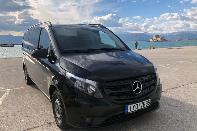 Athens Airport to/from Piraeus Port - Mercedes-Benz only: comfort you’ll actually use with luggage