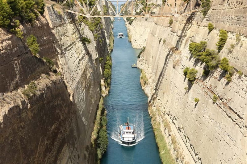 Athens: Ancient Corinth and Canal Shore Excursion - Corinth Canal stop: 20 minutes, but the scale lands anyway
