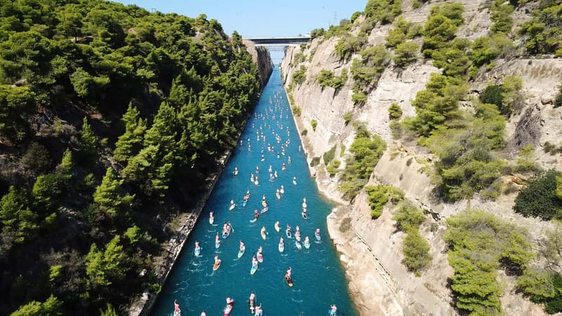 Athens: Ancient Corinth and Canal Shore Excursion - The drive from Piraeus: comfortable, but don’t skip water