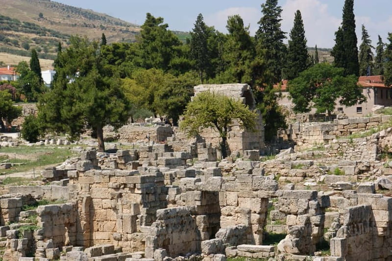 Athens: Ancient Corinth Tour with Official Guide & Tickets - Corinth Canal first: the view that resets your brain