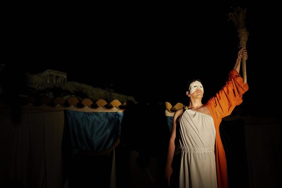 Athens: Ancient Greek Theater Performance - English-First Storytelling and Audience Comfort Details