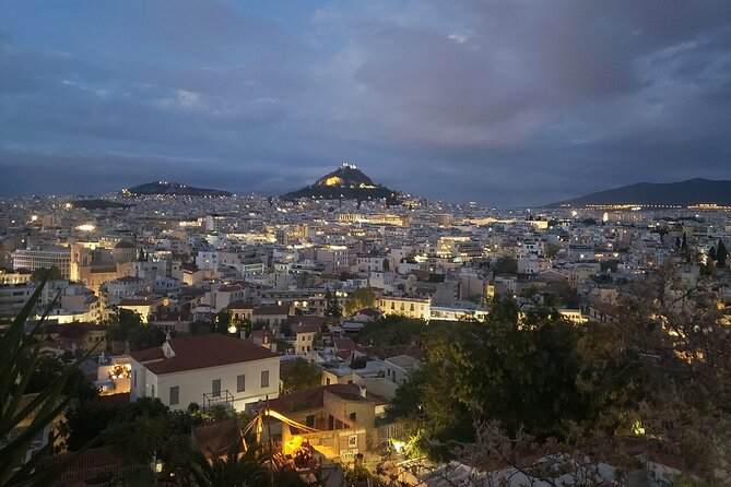 Athens at Night Small-Group Walking Tour with Dinner - Stop 2: Plaka streets, Cathedral area, and a photo-friendly oldest house