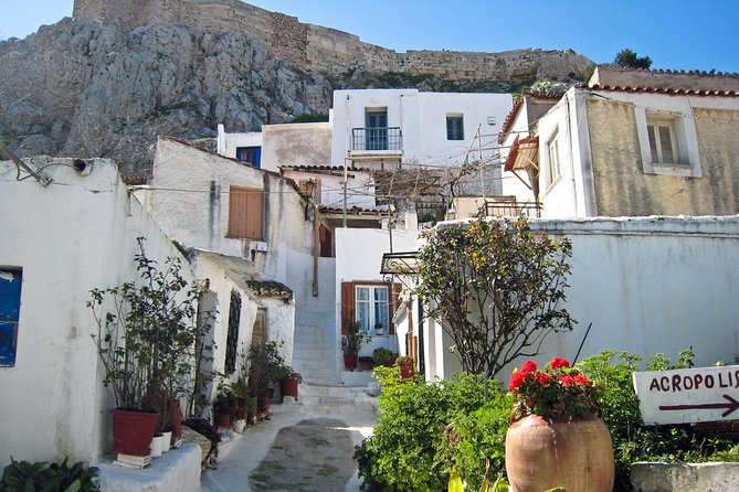 Athens at Night Small-Group Walking Tour with Dinner - Stop 4: Anafiotika’s Cycladic lanes under the lights