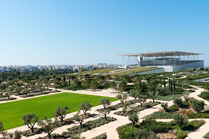 Athens: Athens at sea - Stavros Niarchos Foundation: rooftop garden views and cultural architecture