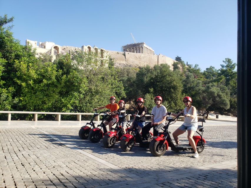 Athens: Award-Winning Acropolis Guided e-Scooter Tour - What you actually ride: pedestrian areas, quiet movement, and a lot less sweating