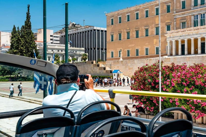 Athens: Big Bus Hop-on, Hop-off Tour by Open-Top Bus - Athens Route (Red): Syntagma to the Acropolis, Museums, and Stadium