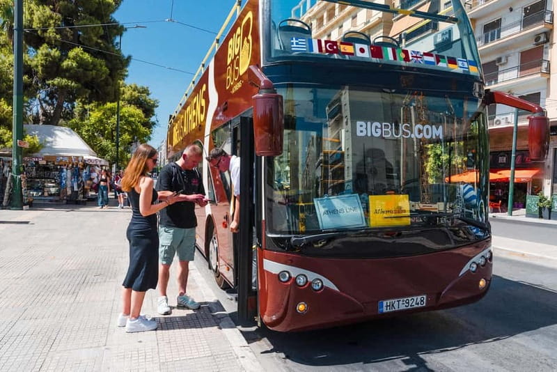 Athens: Big Bus Hop-on, Hop-off Tour by Open-Top Bus - Riviera (Green Route): Beaches and Sea Views When You Want a Softer Day