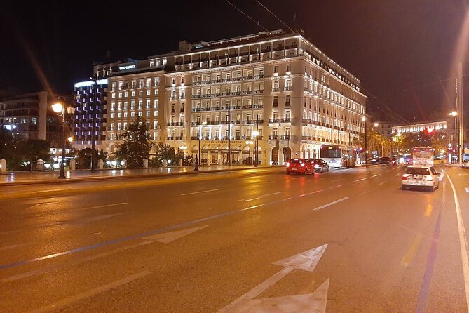 Athens By Night 4 Hours Open Tour - Port of Piraeus at night: where Athens shows its working side