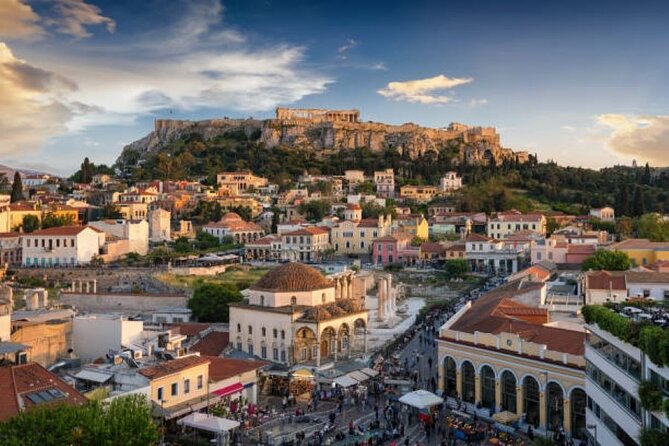 Athens by night - Heading Toward Plaka and Hadrian’s Library: A Useful Route Shortcut